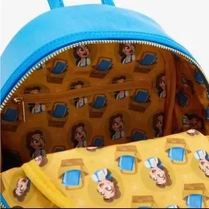 Loungefly x Disney Princess Belle Dandelion Backpack Bag Purse NWT Loungefly Disney Beauty and the Beast Belle Dandelion Field  main image 3